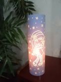 Luminaria boneca lilas